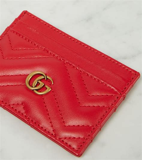 gucci pink gg marmont card holder|Gucci kingsnake card holder.